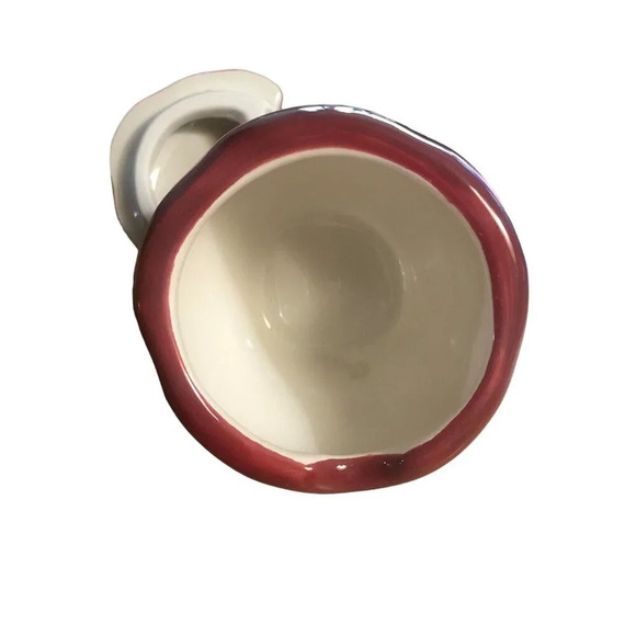 SAKURA Apple & Pear Sugar and Creamer Set Fall Thanksgiving Autumn Dinnerware - Picture 7 of 7